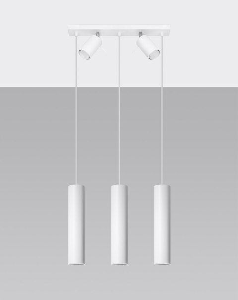 Lampa wisząca RING 3 biały