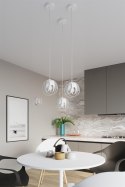 Lampa wisząca TULOS 3L biała