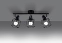 Plafon BELUCI 3 czarny