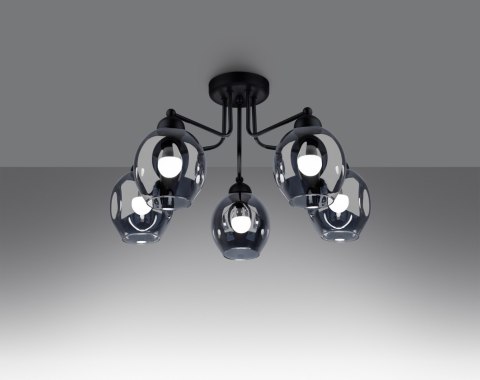 Żyrandol FILLAN 5 czarny