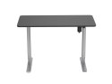 Equip 650811 biurko komputerowe Czarny, Szary