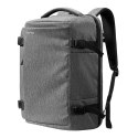 Podróżny plecak na laptopa 17'' 40L Tomtoc Navigator-T66 (szary)