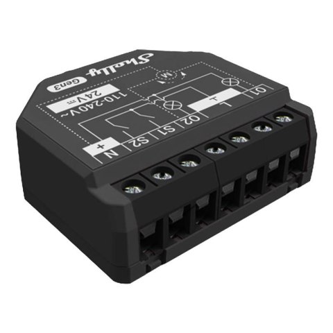 Sterownik SHELLY 2PM Gen3 Wi-Fi/Bluetooth 2-kanał pomiar