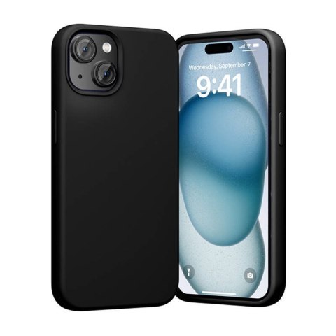 Etui silikonowe VENTION KUFB0-20 iPhone 15 Plus (czarne)