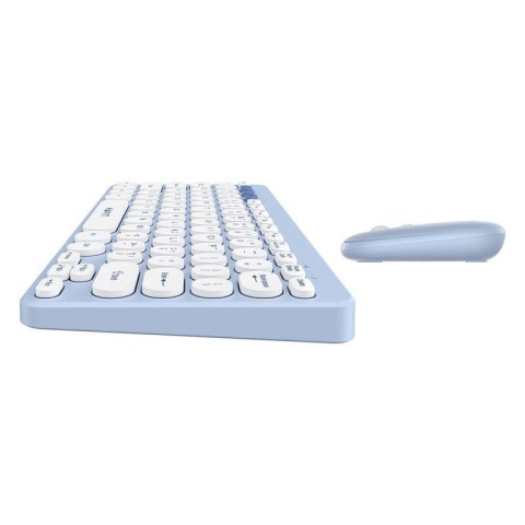 Bezprzewodowy zestaw gamingowy 2w1 Havit KB279GCM klawiatura + mysz (niebieski) (QWERTY)