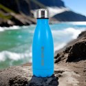 Butelka termiczna Kamai Gio Style, stal nierdzewna, niebieska, pojemność 0,35L