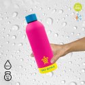 Butelka termiczna Kamai Gio Style, stal nierdzewna, różowa, pojemność 0,5L