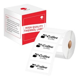 Etykiety Phomemo naklejki 15x30mm, 400 szt. (białe)