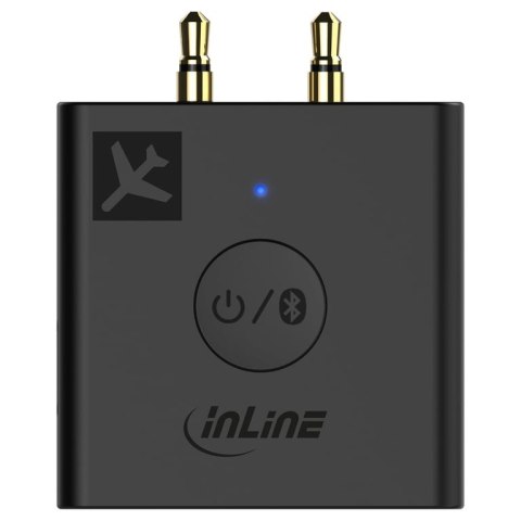 InLine 99160I bezprzewodowy nadajnik audio 3,5 mm 20 m Czarny