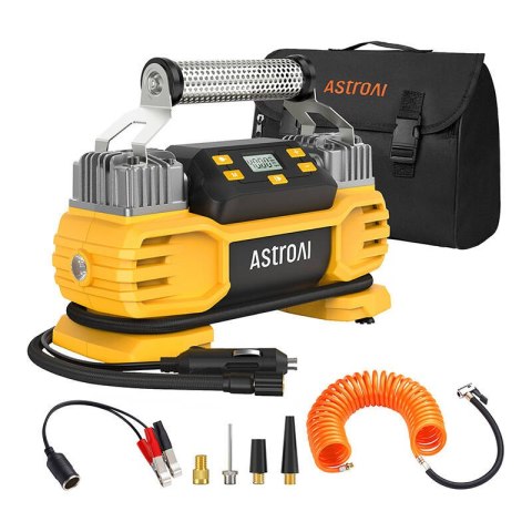 Przenośny kompresor 12V dual AstroAI Dual AIRUN T2 pompka 160 PSI