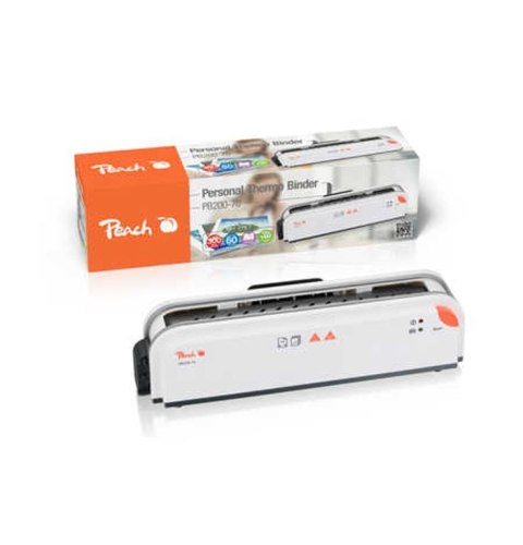 Peach PB200-70 bindowalnica termiczna 300 ark. 60 s Biały