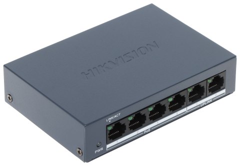 SWITCH POE DS-XS0106-P 4-PORTOWY Hikvision