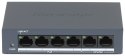 SWITCH POE DS-XS0106-P 4-PORTOWY Hikvision