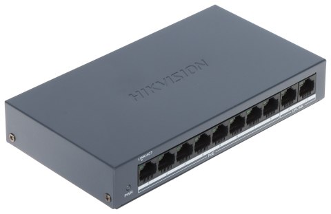 SWITCH POE DS-XS0110-P 8-PORTOWY Hikvision