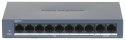 SWITCH POE DS-XS0110-P 8-PORTOWY Hikvision