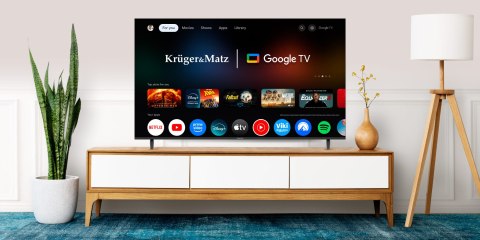 Telewizor Kruger&Matz 65" UHD Google TV 5.0 DVB-T2/T/C H.265 HEVC