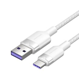 Kabel USB 2.0 A do USB-C 6A Vention CTOWH 2M (biały)