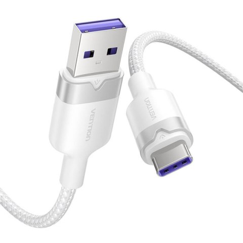Kabel USB 2.0 A do USB-C 6A Vention CTOWH 2M (biały)