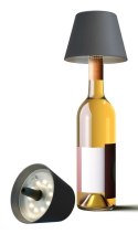 Techly I-LAMP-BOTTLE abażur Sypialnia, Kawa, Jadalnia, Hotel, Kuchnia, Salon, Restauracja Czarny Kopolimer akrylonitrylo-butadie