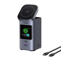 Ładowarka indukcyjna 2w1 / Powerbank Ugreen Nexode 20000mAh, 145W, Qi2, 2x USB-C, USB
