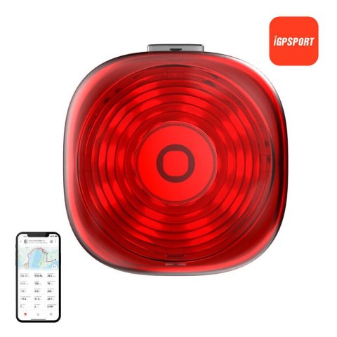 Lampka rowerowa, tylna iGPSPORT TL30 smart