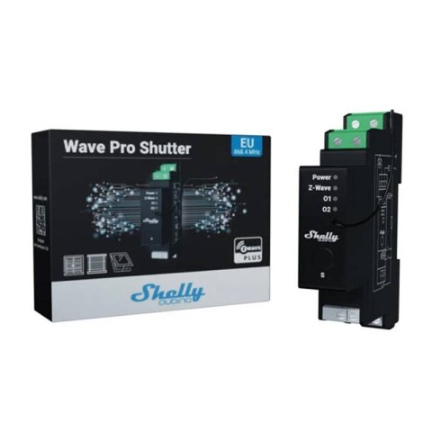 Sterownik rolet DIN Z-Wave SHELLY Qubino Wave Pro Shutter