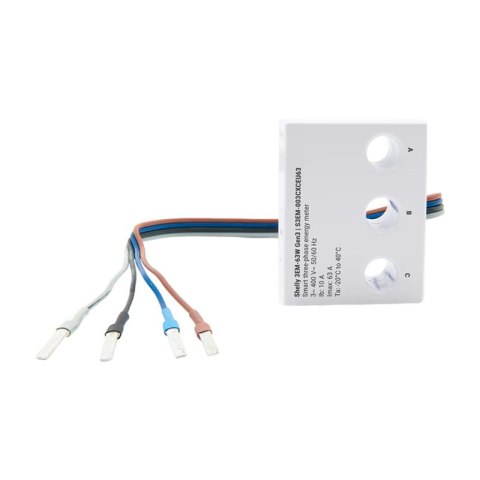 Miernik energii SHELLY 3EM-63W Gen3 Wi-Fi