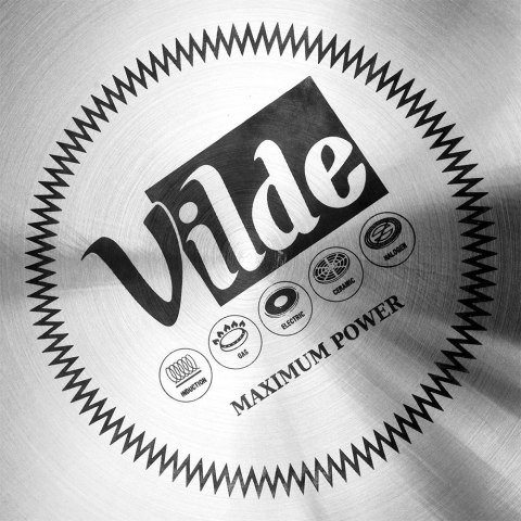 Czajnik z Gwizdkiem Stalowy Nierdzewny Czarny Złoty VILDE 3 L