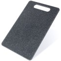 Deska do Krojenia Plastikowa Solidna Szara z Uchwytem ORION 37x24 cm