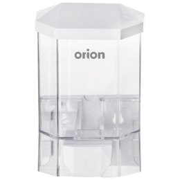 Dozownik do Mydła Ścienny ORION 430 ml Przezroczysty z Montażem do Łazienki