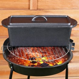 Forma do Wypiekania Chleba z Pokrywką Żeliwna VILDE 35 cm 3 L