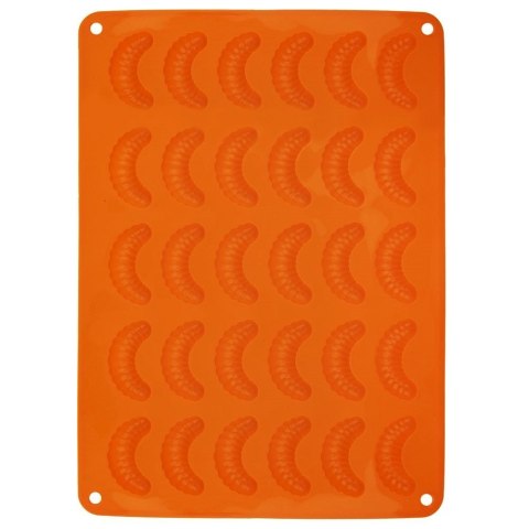 Forma do Pieczenia 30 Ciastek Rogaliki Silikonowa Solidna ORION 34,5x24,5cm