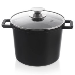 Garnek Granitowy ORION GRANDE Wysoki 21 cm 4,2 L Indukcja Piekarnik