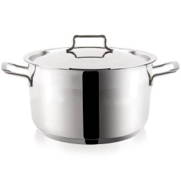 Garnek Stalowy 8,5 L ORION ANETT 30 cm z Pokrywką Indukcja Zmywarka