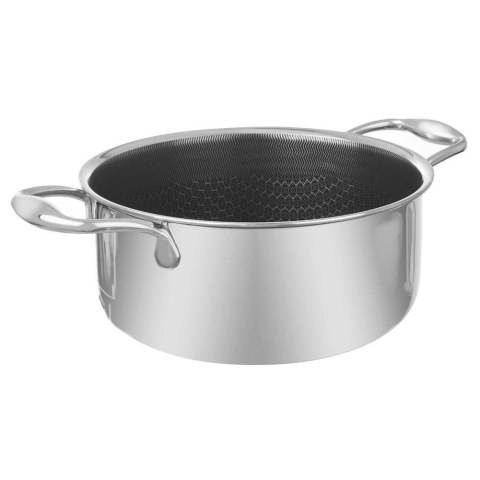 Garnek Stalowy 2,75 L ORION COOKCELL HYBRYD 20 cm Indukcja Zmywarka