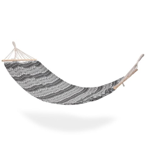 Hamak Jednoosobowy Ogrodowy Wiszący Solidny Wytrzymały AMBIANCE 200x80 cm