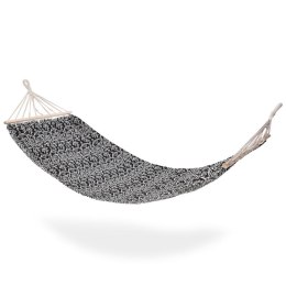Hamak Jednoosobowy Ogrodowy Wiszący Solidny Wytrzymały AMBIANCE 200 x 80 cm