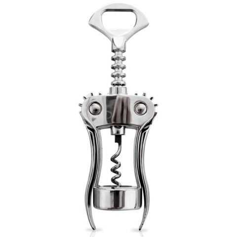 Korkociąg do Wina Metalowy Solidny Elegancki ORION 19 cm