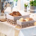 Koszyk Organizer na Chleb Pieczywo Akcesoria Handmade ORION 26,5x17x12,5 cm