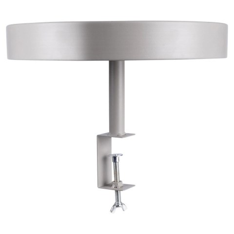 Kwietnik Stojak Metalowy Ozdobny Przykręcany Podstawka Szary VILDE 36 cm