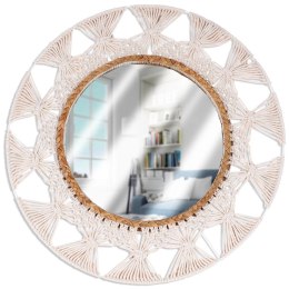 Lustro Ścienne z Ramą Wiszące Ozdobne Dekoracyjne HOME STYLING 55 cm