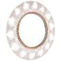 Lustro Ścienne z Ramą Wiszące Ozdobne Dekoracyjne HOME STYLING 55 cm
