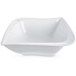 Miska Sałatkowa Porcelanowa do Serwowania Podawania ORION 21,5 x 21,5 cm