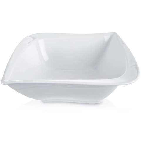 Miska Sałatkowa Porcelanowa do Serwowania Podawania ORION 21,5 x 21,5 cm
