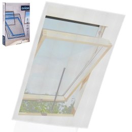 Moskitiera Siatka na Okno Dachowe Owady z Zamkiem ORION Biała 140 x 120 cm