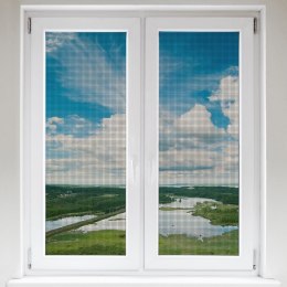 Moskitiera Siatka Okienna na Okno Owady Czarna ORION 150x130 cm 2 szt.