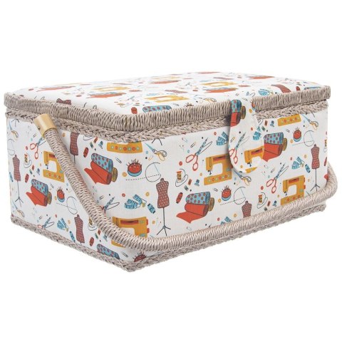 Organizer Niciarka Kuferek Dekoracyjny 30 x 23 x 16 cm ORION z Uchwytem