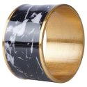Obrączki Pierścienie Złote na Serwetki Metalowe VILDE 4,5 cm 4 szt.