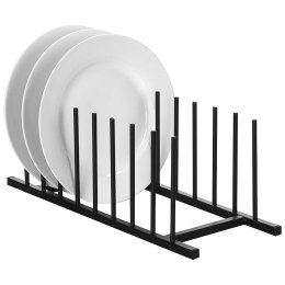 Stojak Suszarka na Pokrywki i Talerze Metalowy HOME 34,5 x 12,5 x 12 cm