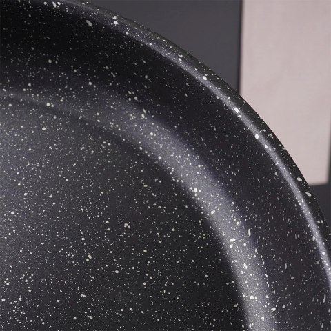 Patelnia Indukcja Gaz Stalowa Granitowa Nieprzywierająca Solidna VILDE 28cm